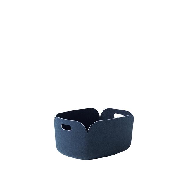 Muuto Restore Opbevaringskurv - Midnats Blå 48x35 cm