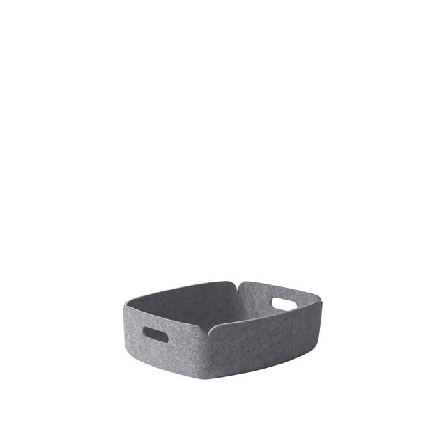 Muuto Restore Opbevaringskurv 40x31 Grå - Praktisk Design