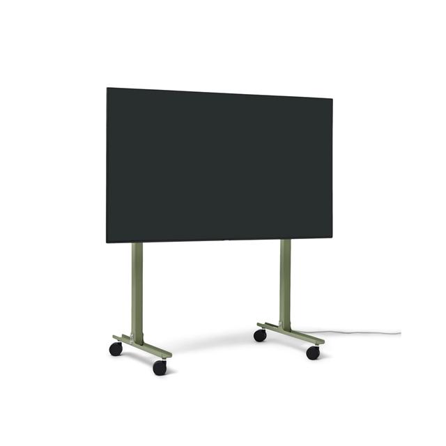 Pedestal Straight Rollin Tv Stander Mossy Green  5745000652655