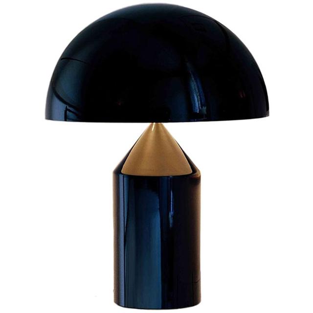 Oluce Atollo 239 Bordlampe – Sort Designklassiker