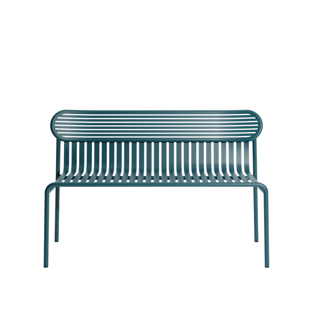 Petite Friture Week-end Bænk i Ocean Blue - Udendørs Møbel