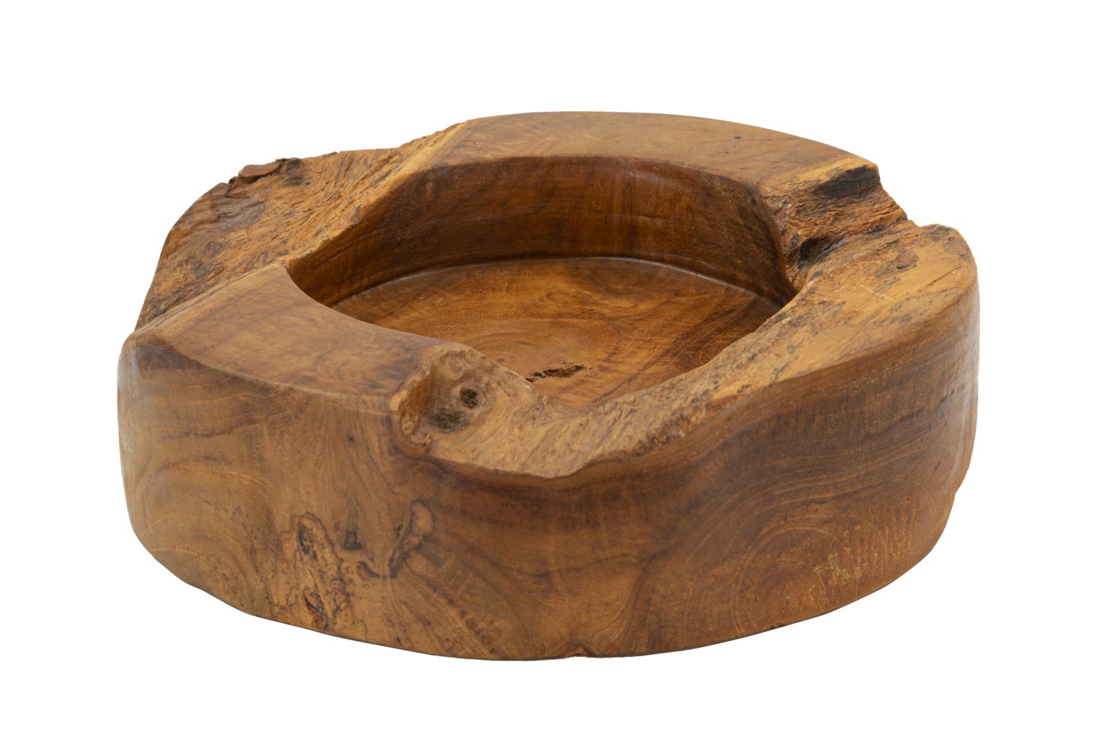 Elegant Teaktræs Bakke – Håndlavet & Bæredygtig 21x6 cm