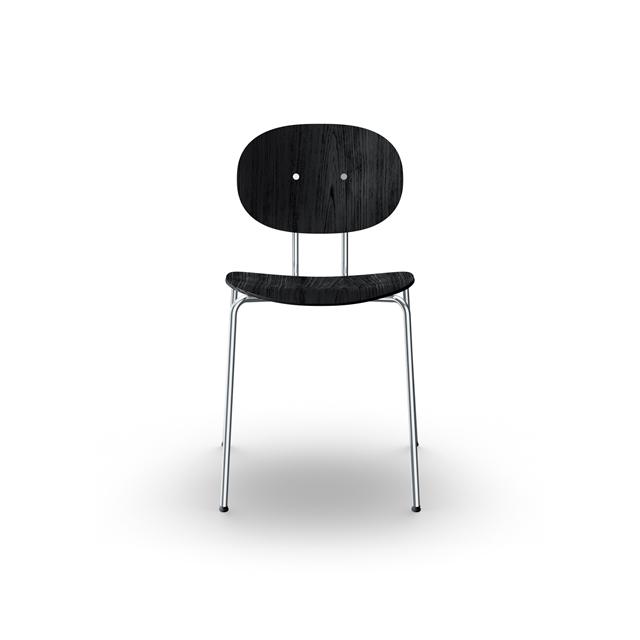 Sibast Furniture Piet Hein Spisebordsstol i Sort Egetræ