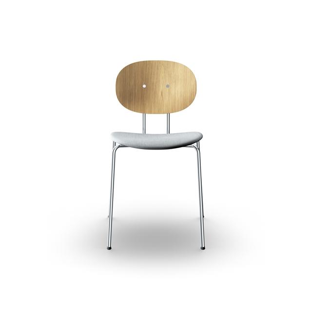 Sibast Furniture Piet Hein Spisebordsstol Krom Egetræ Og Remix 123  5740023801448