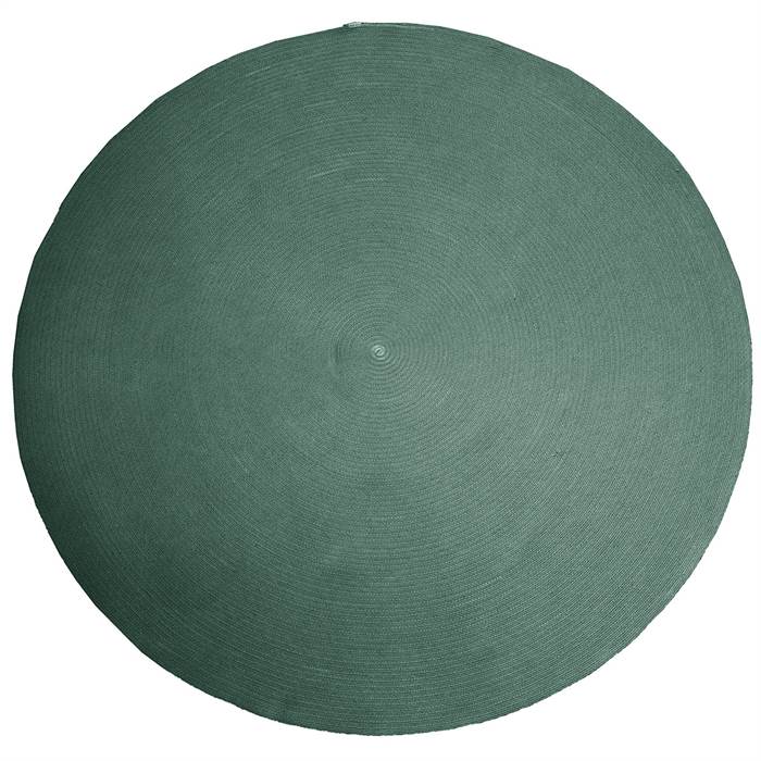 Cane-line Circle Udendørstæppe - Mørkegrøn