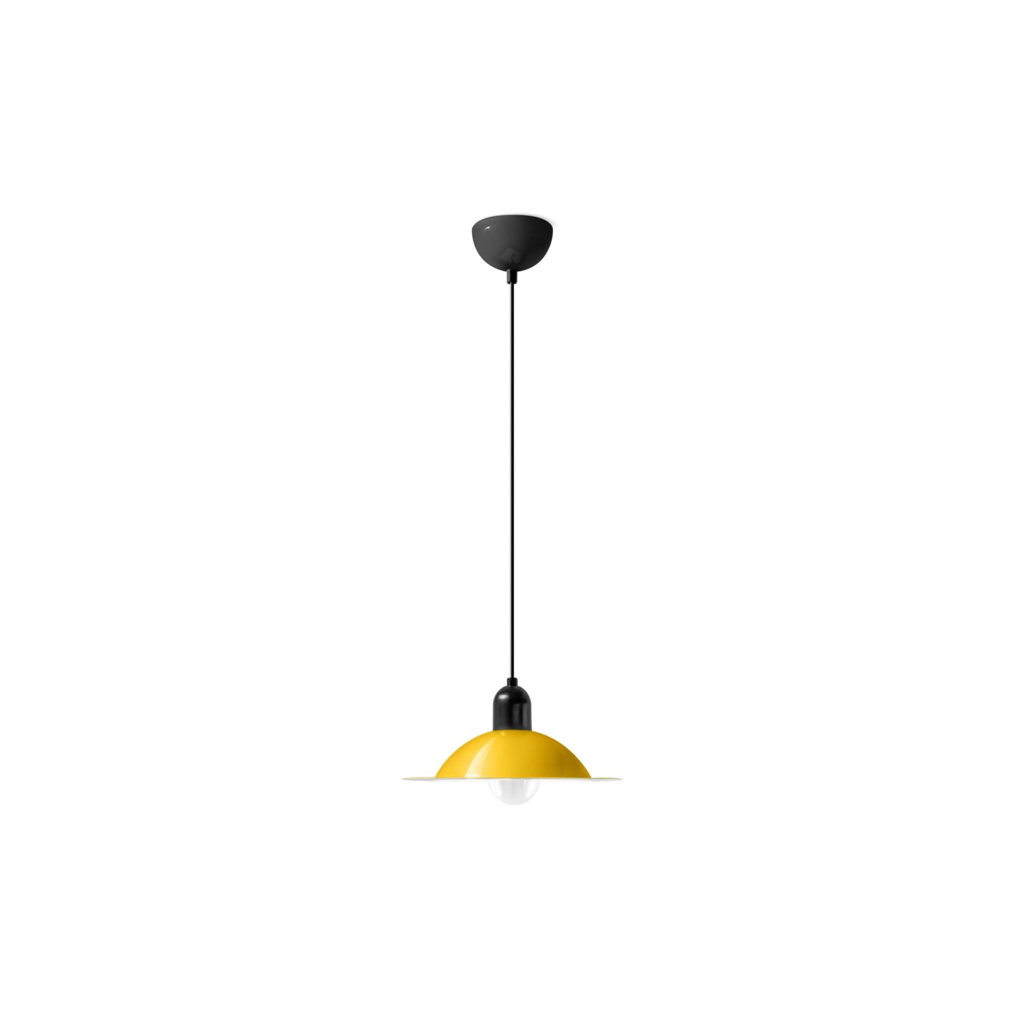 Stilnovo Lampiatta Pendel Lille - Hvidgul Designlampe