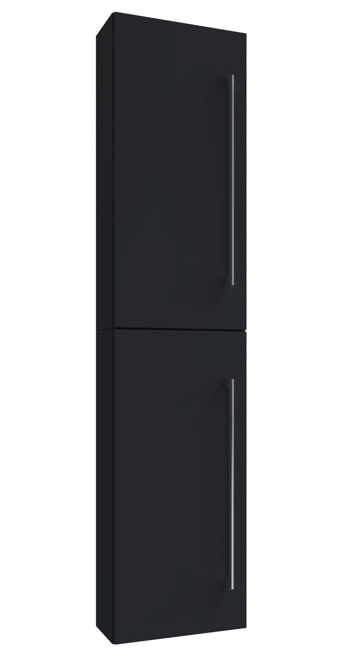 Elegant Badeværelsesskab med 2 Døre - Sort Design