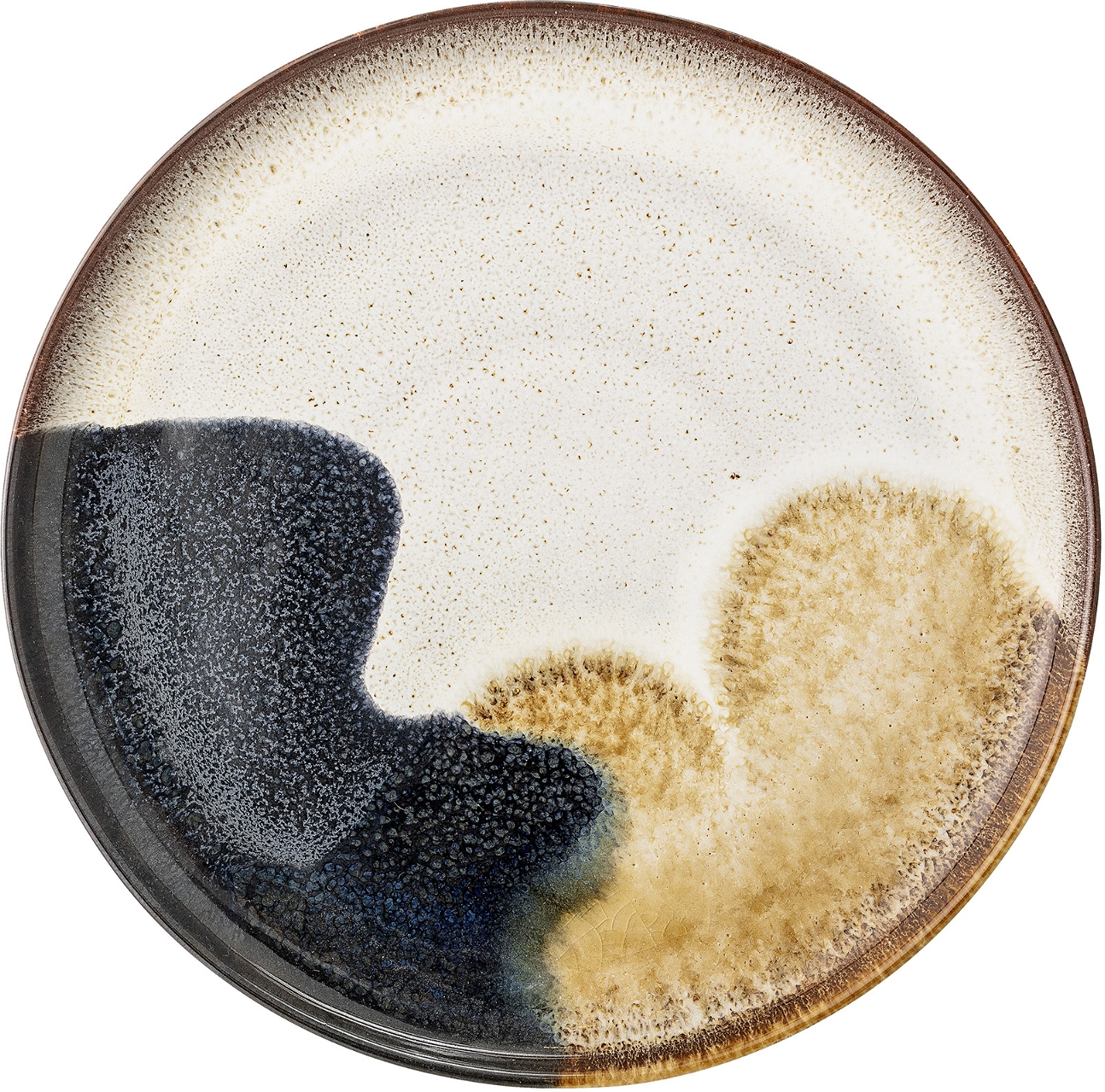 Bloomingville Jules Tallerken - Multi Farvet Stentøj 28,5 cm