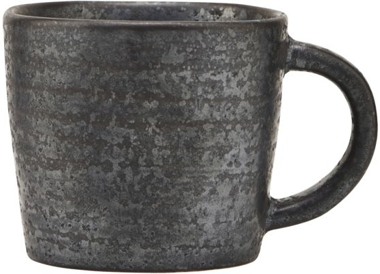 Espressokop House Doctor Pion Sort-brun Porcelæn ø6 X H55 Cm Rustik Glasur  5707644719804