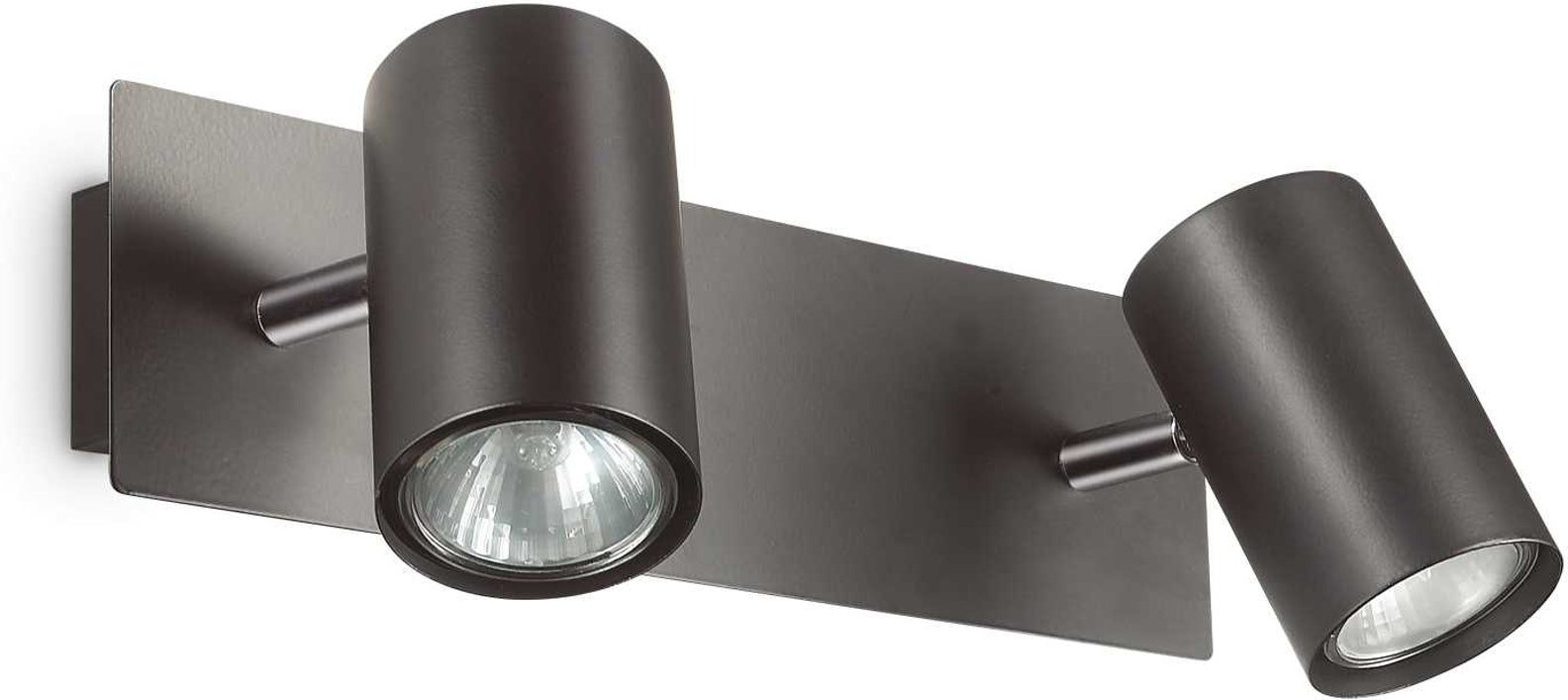 Væglampe Ideal Lux Spot – Elegant Sort Metal Armatur