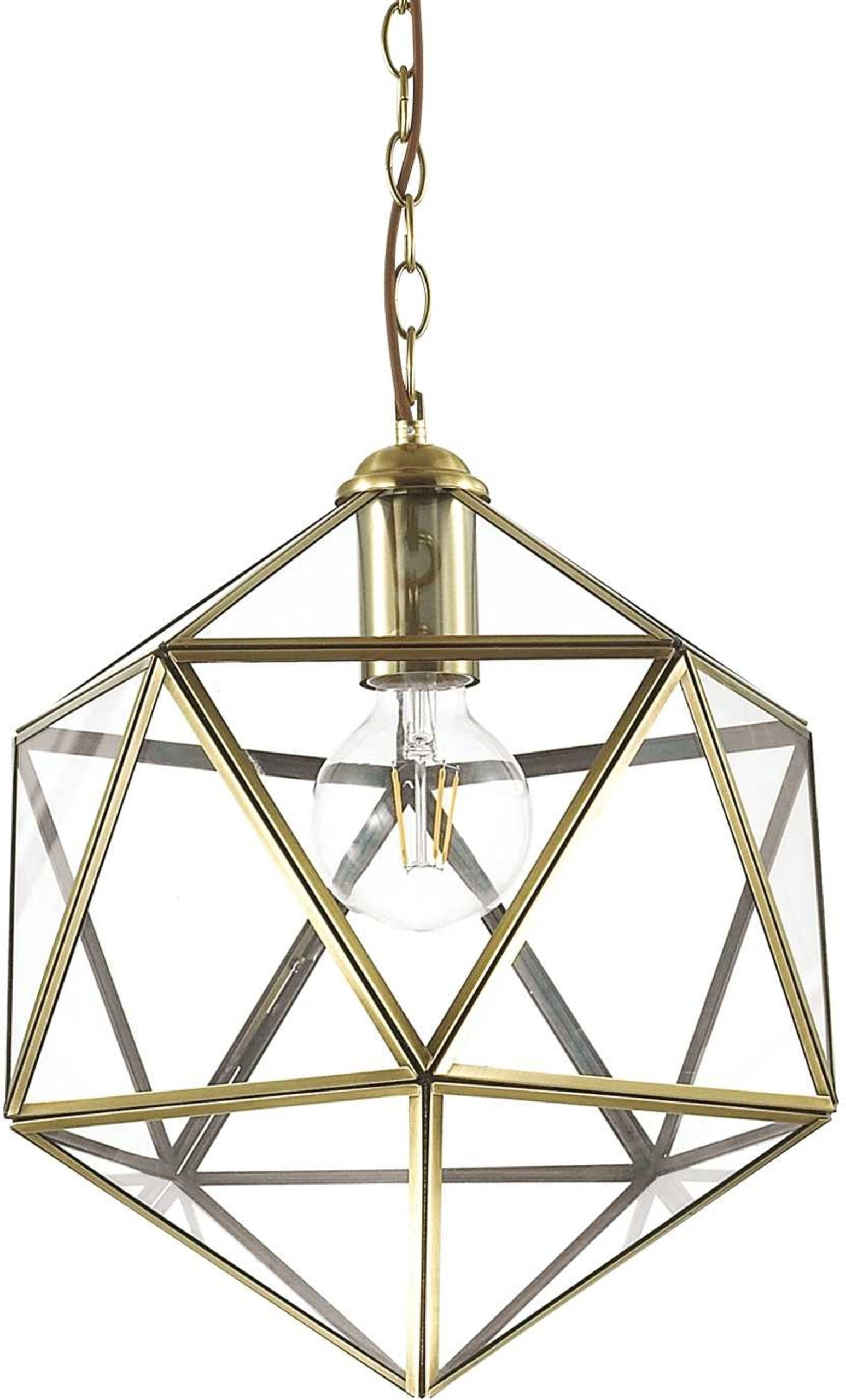 Elegant Pendellampe fra Ideal Lux - Deca Ø50 cm, Justerbar
