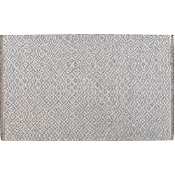 C Olesen - Kelim Tæppe - Idun - Hvidmørk Beige