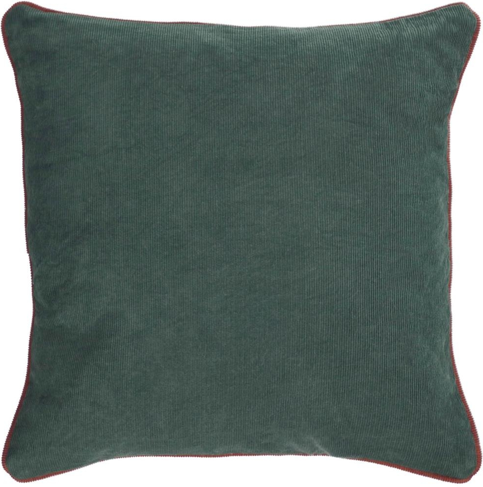 Pudebetræk Kave Home Kelaia 45x45 cm - Grøn Corduroy Design