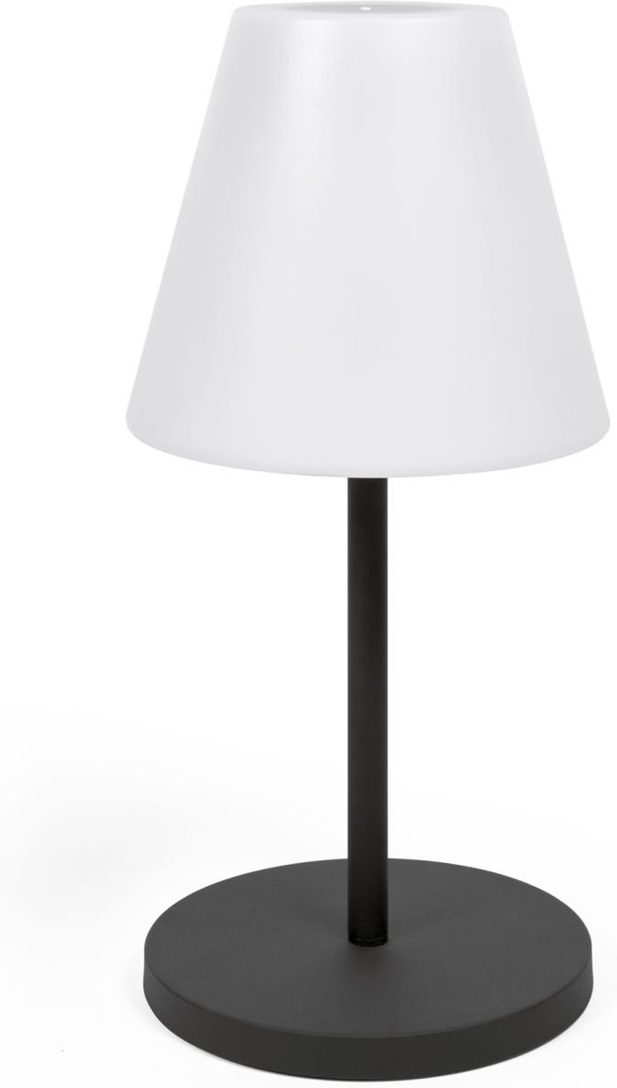 Bordlampe Led Kave Home Amaray Bærbar Usb-opladelig Sort  -  Justerbar Farve  Intensitet Indendørs Og Udendørs  8433840708546