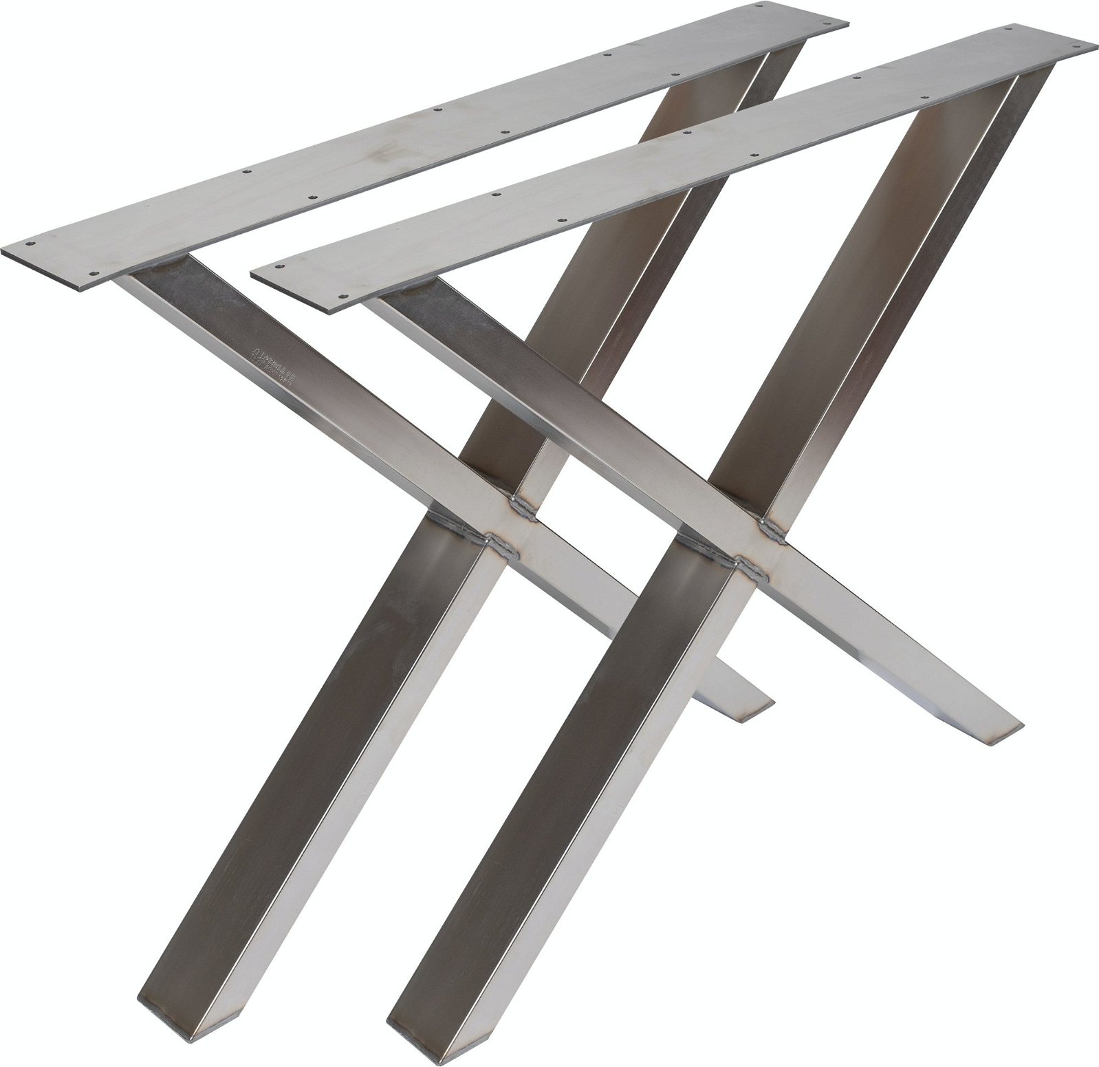 Oscar Krydsstel til Plankebord i Pulverlakeret Metal