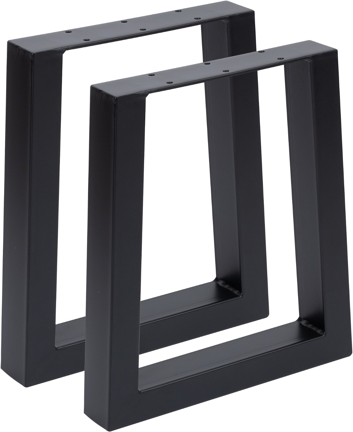 Elegant Sort Metal Understel til Sofabord - Liam Serie