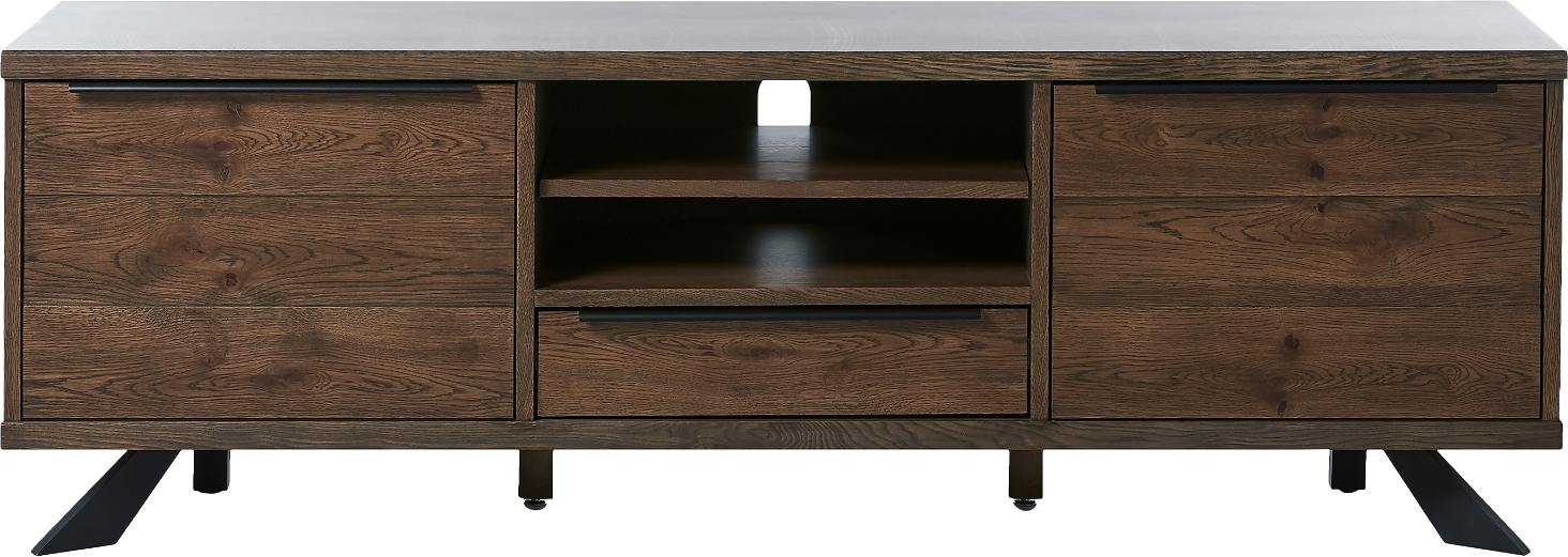 Arno TV-bord i røget egetræ – Elegant nordisk design