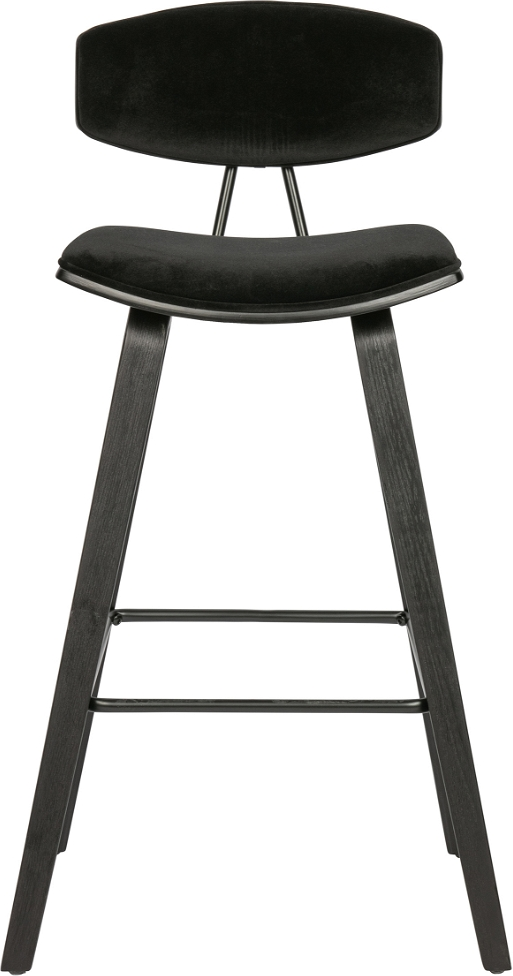Elegant Senn Barstol i Sort fra WOOOD Exclusive
