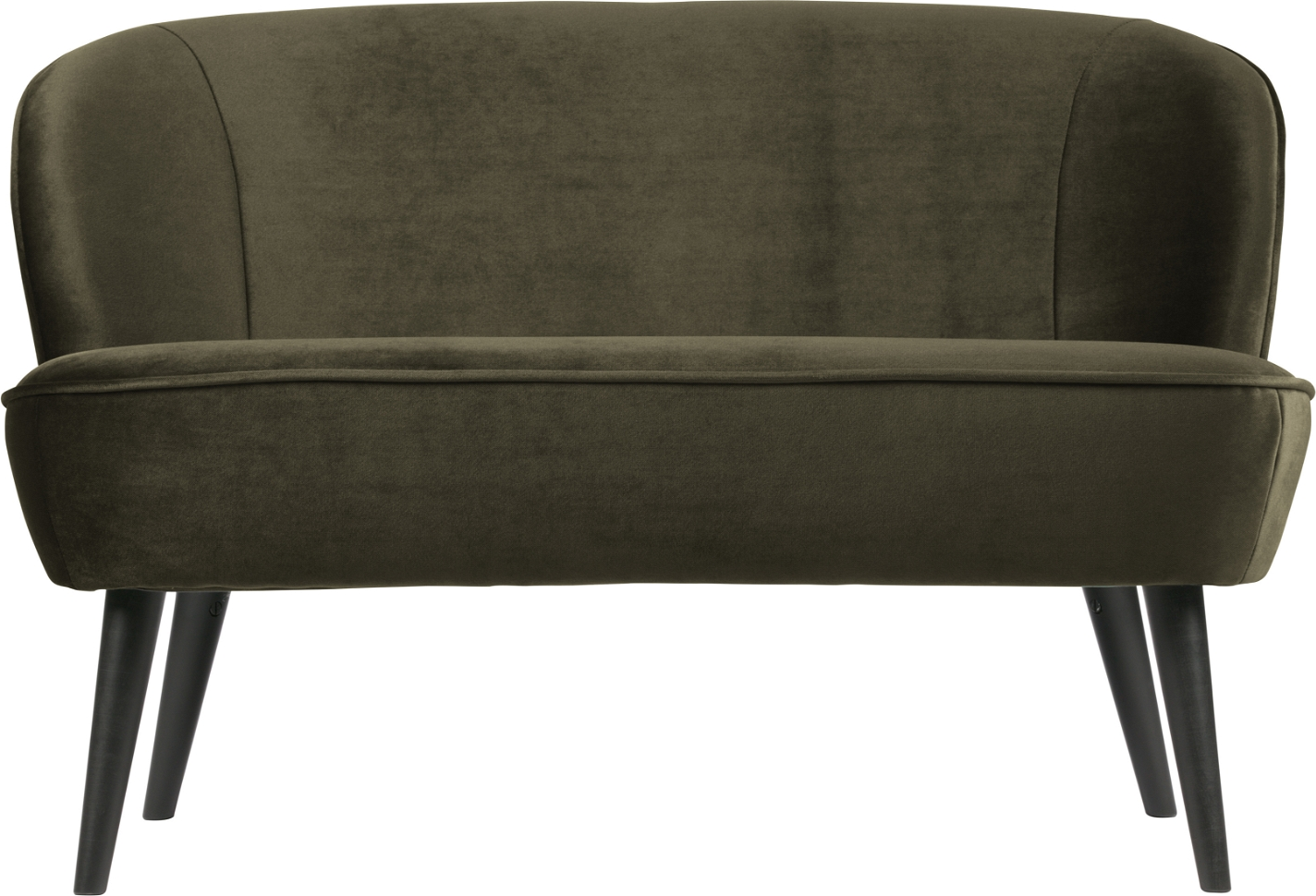 Sara 2-personers Sofa i Mørkegrøn - Komfortabel Designklassiker