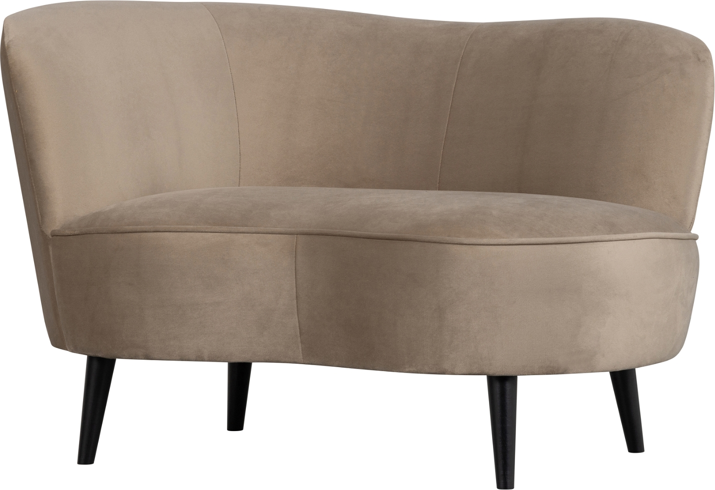 Sara Left Loungesofa Beige H71x112x81 Cm  8714713170227
