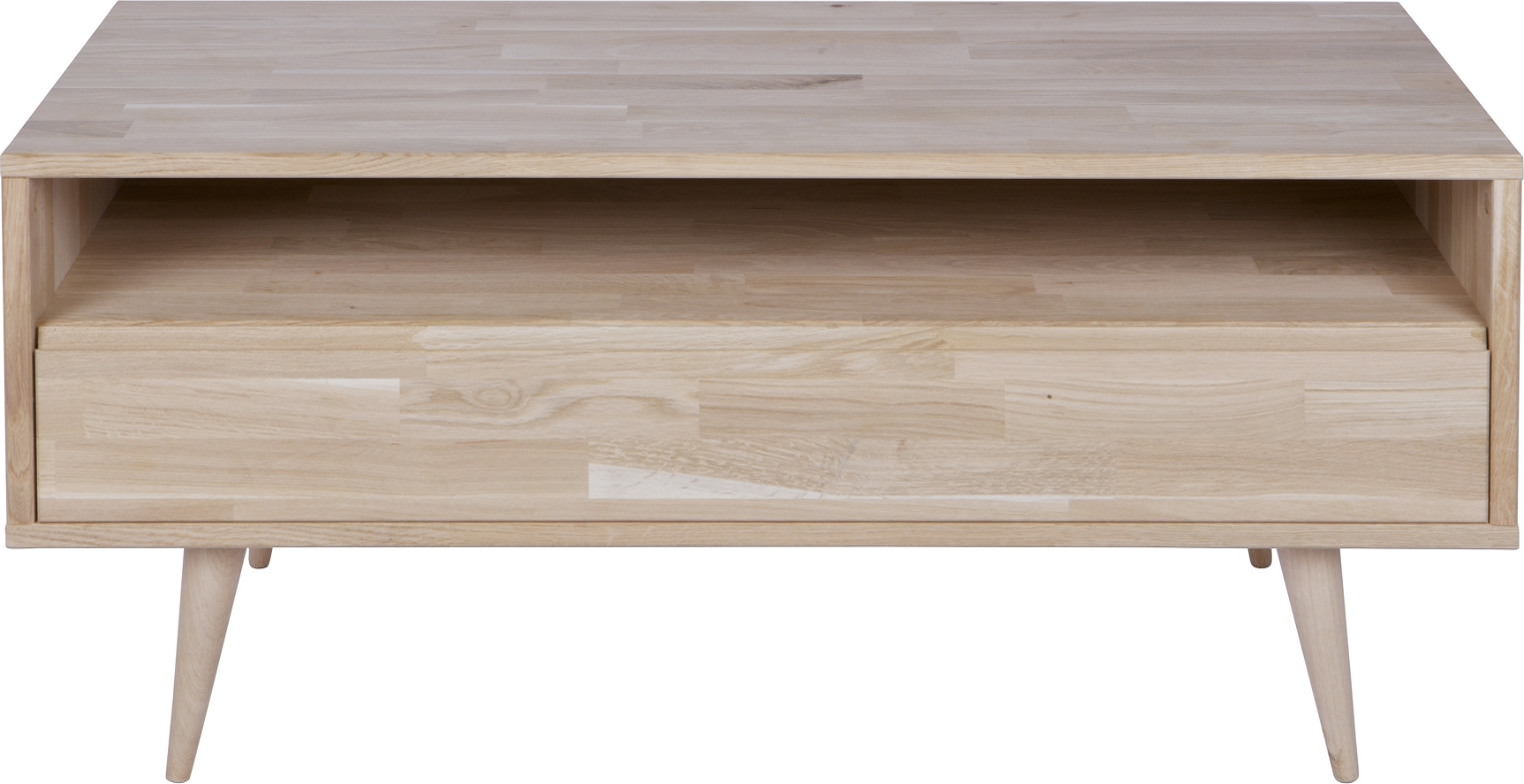 Elegant Tygo TV-bord i naturfarvet eg - retro design