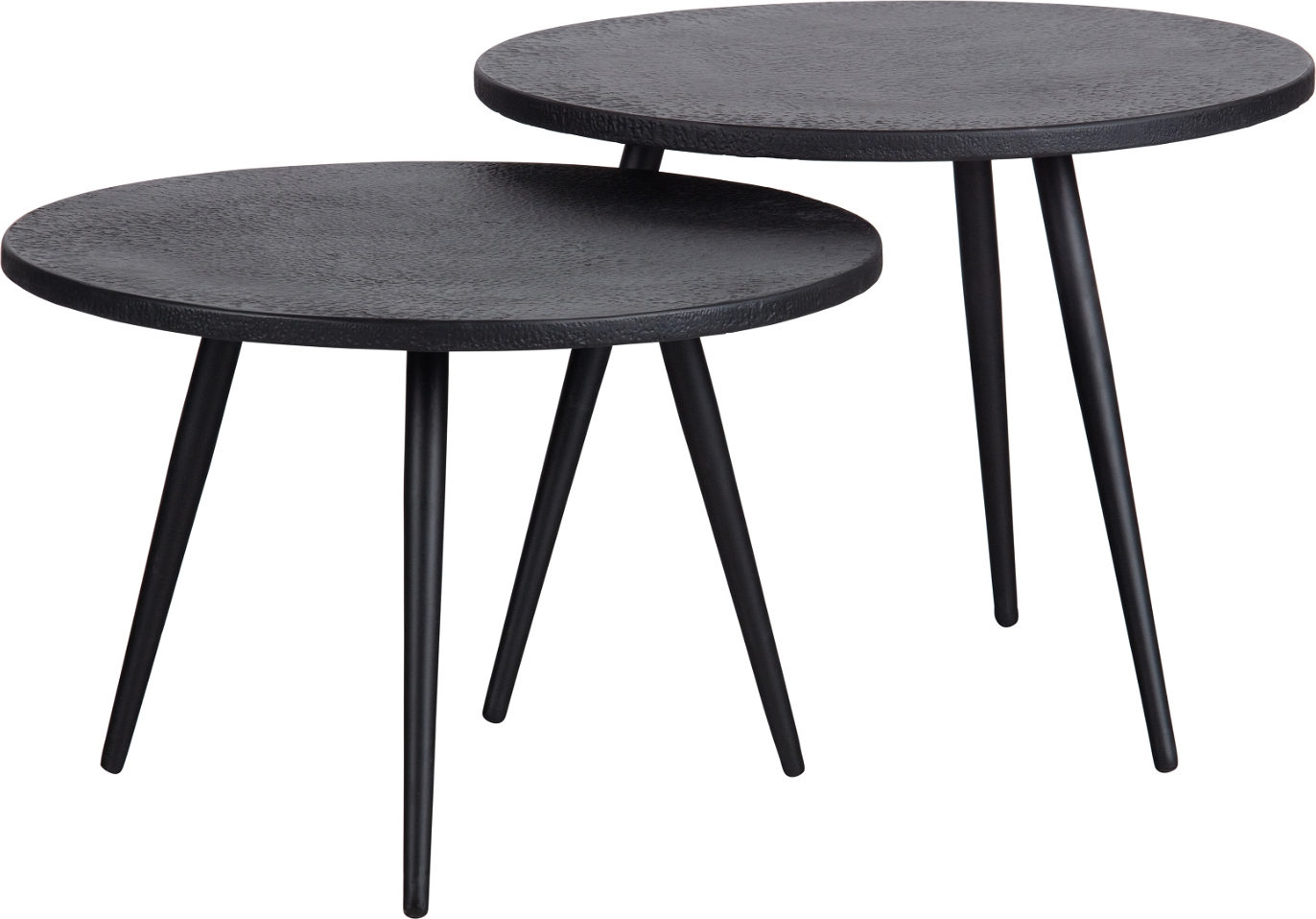 Suze Sidebord i Sort Metal og Træ - Elegant Design