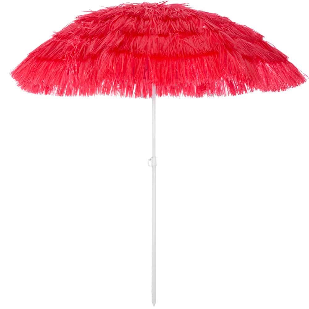 Parasol Hawaii Rød ø160cm  4251776801889