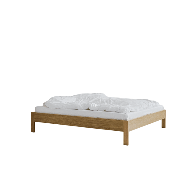 Rye Ejer Sengestel uden gavl - Olieret egetræ 140x200
