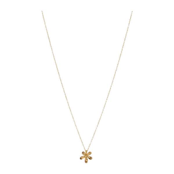 Pernille Corydon Wild Poppy Necklace Adj 42-46 Cm - Forgyldt Genbrugssølv  5711980059722