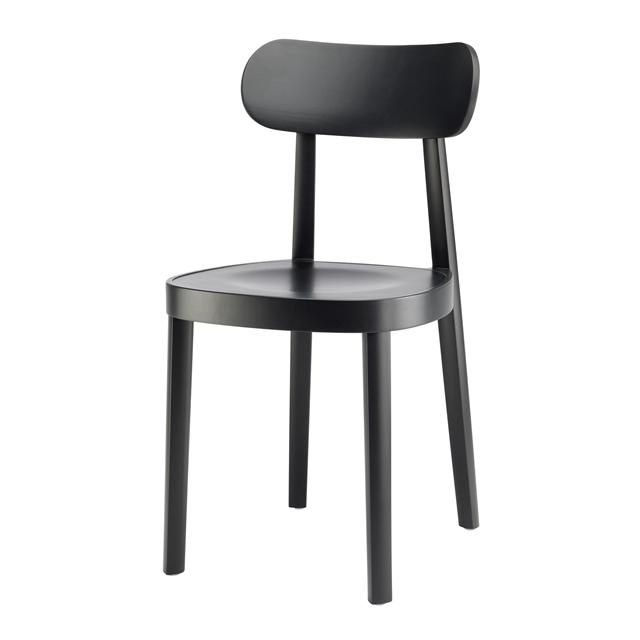 Thonet 118 M Spisebordsstol Sort Bejdset Bøgetræ  4066962000010