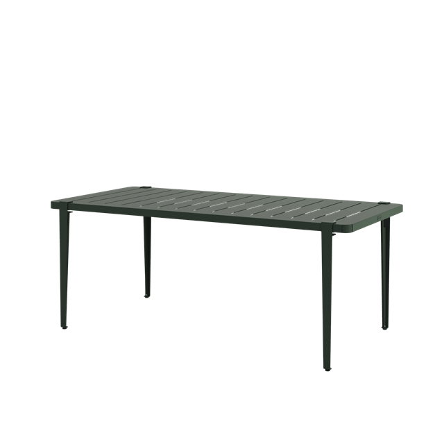 Tiptoe Midi Udendørs Bord 190 x 90 cm - Skovgrøn