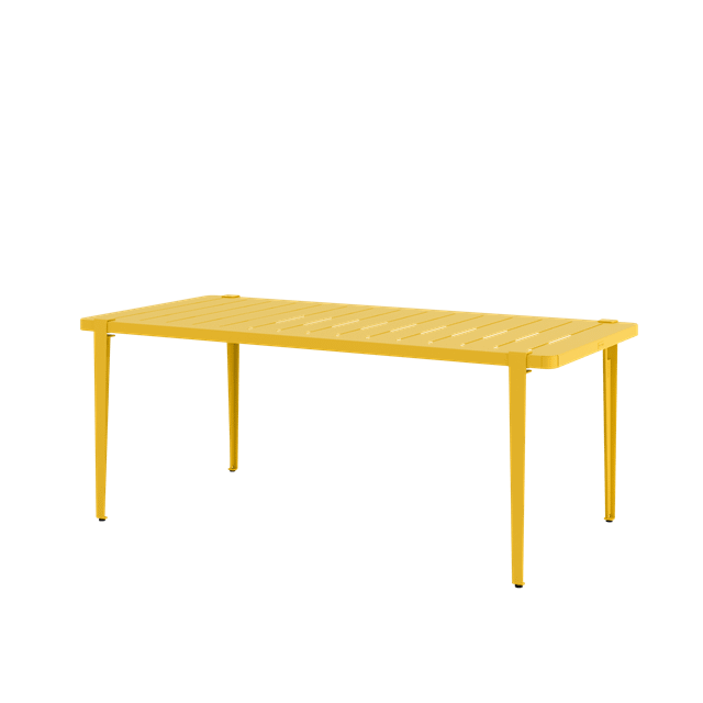 TipToe Midi Udendørs Bord 190x90 cm i Solgul