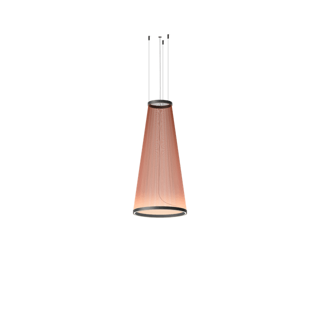 Vibia Array Pendel 1855 i Terra Red - Skulpturel Belysning