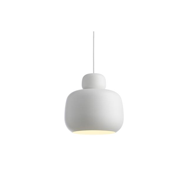 Woud Stone Pendel - Stor Hvid Lampe til Indendørs Brug