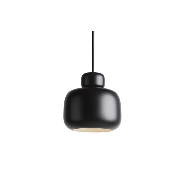 Woud Stone Pendel - Stor Sort Lampe til Indendørs Brug