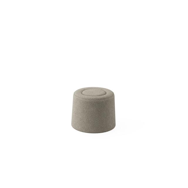 Woud Praline Puf Ø52 - Minimalistisk Stolekomfort