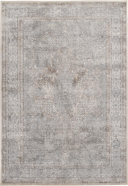 Loomery Oregon Gulvtæppe 200 X 290 Cm Beige  -  Varmefikseret Polyester Med Blødt Slidt Mønster  5503732002007