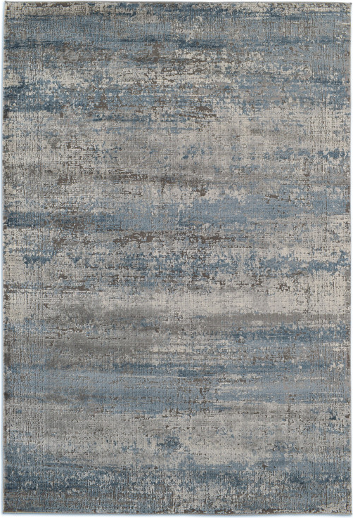 Gulvtæppe  Tæppe Loomery Invista 200x290 Cm Gråblå 9 Cm Polyester  5179842002000