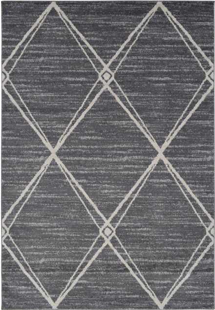Loomery Firenze Gulvtæppe 200x290 cm Mørkegrå/Creme