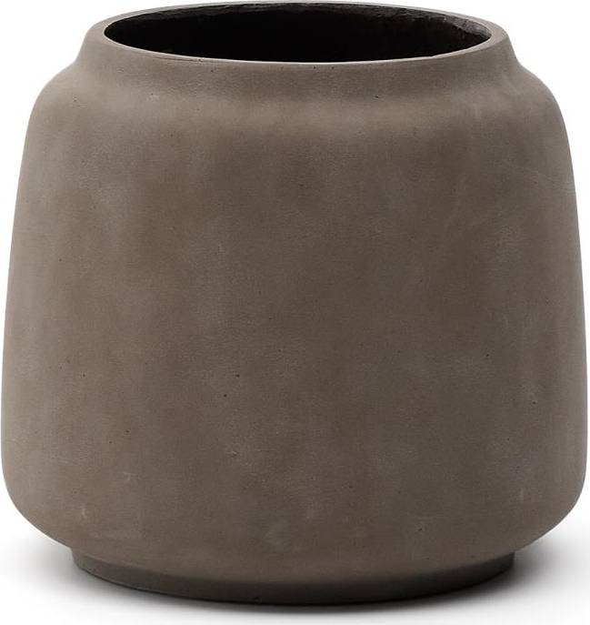 Udendørs Krukke Kave Home Lira Plantekrukke H475?ø53 Cm Terracotta Cementfiber  8433840976723