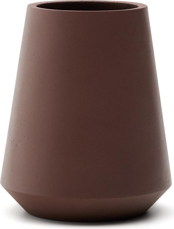 Udendørs Plantekrukke Kave Home Calun Granat Keramik ø50 X H60 Cm  8433840980461