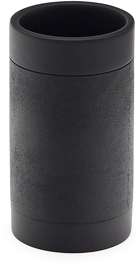 Tandbørsteholder Kave Home Sisel i Sort Harpiks - Elegant Design