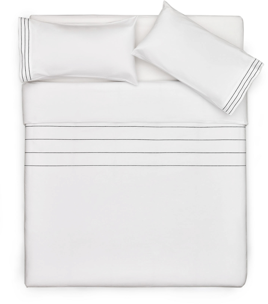 Sengetøjssæt Kave Home Cintia 220x220 cm - Hvid Elegance