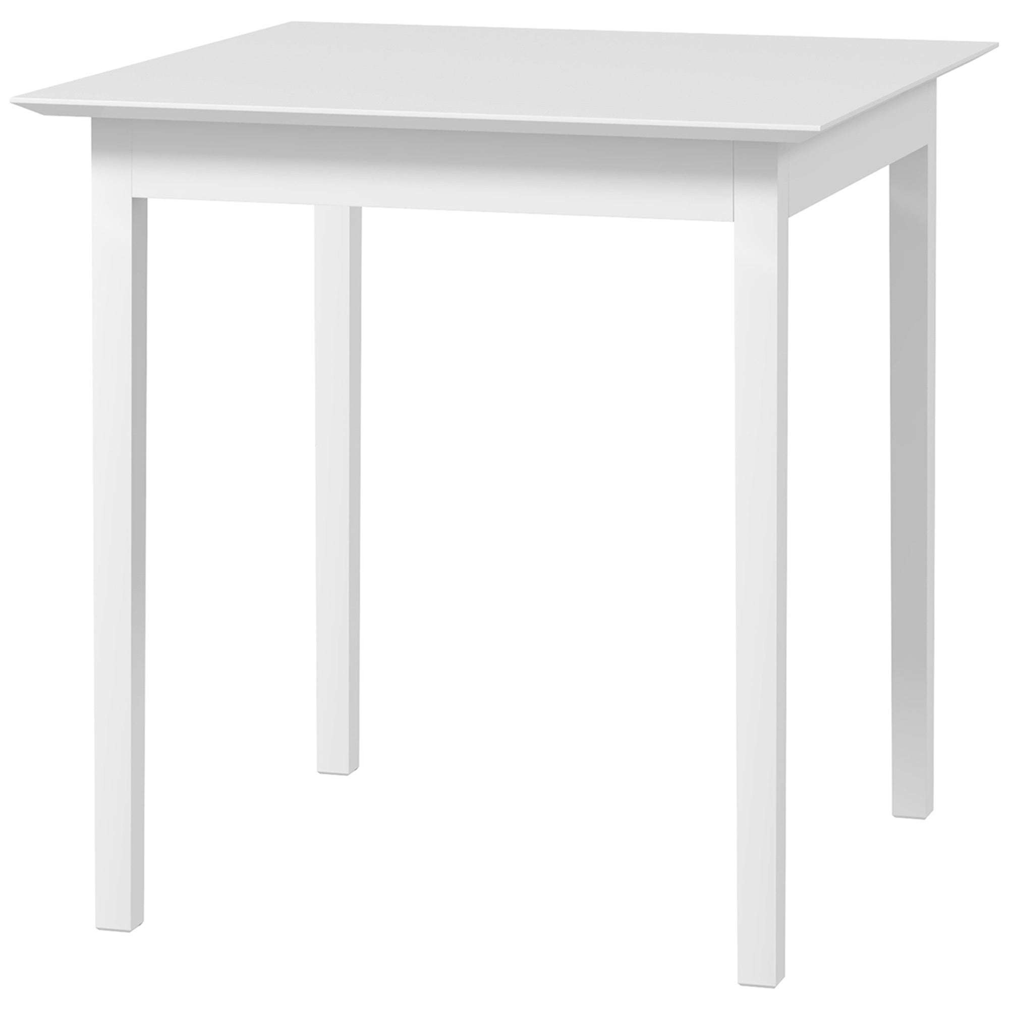 Moderne Firkantet Spisebord i Hvid – Stilfuldt Design
