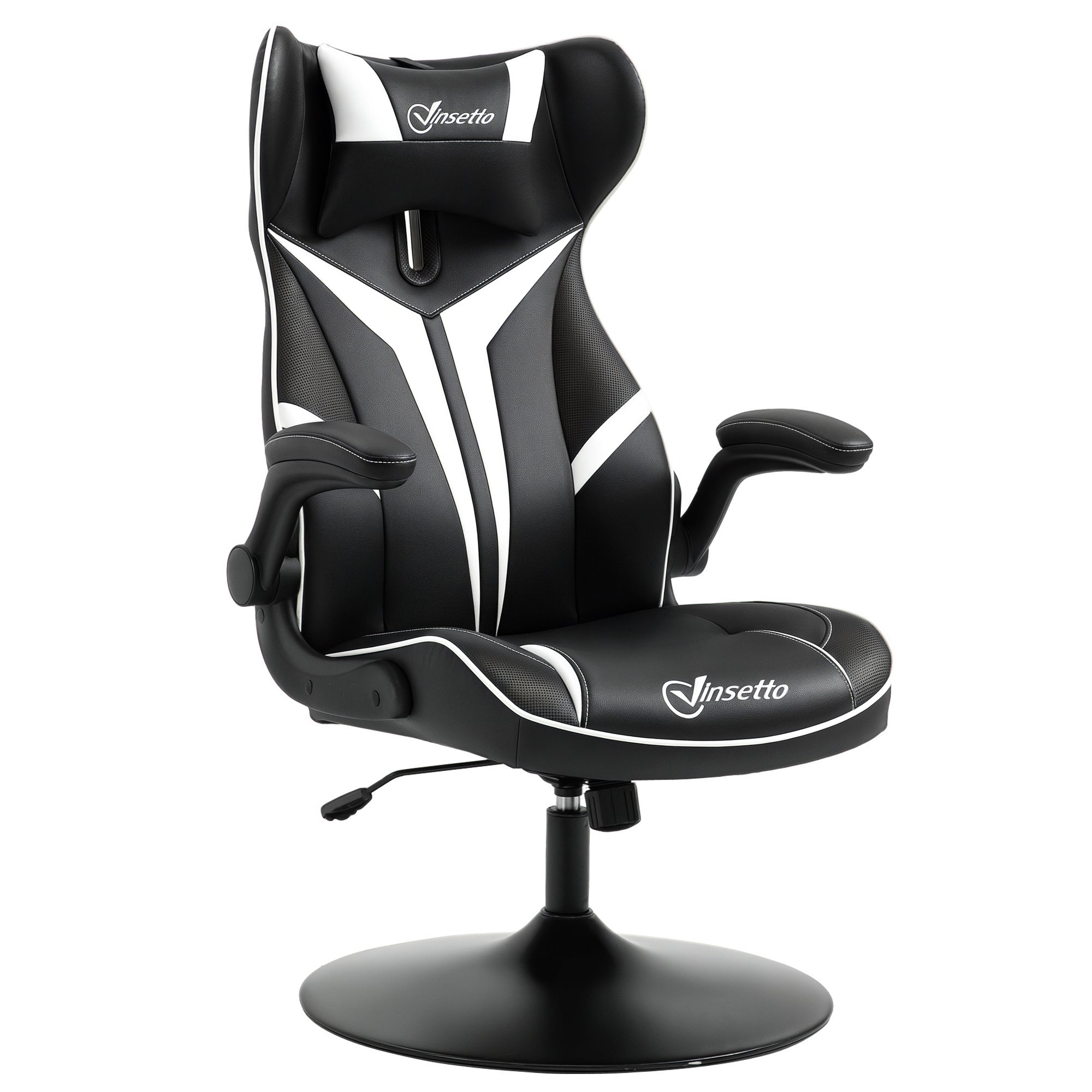 Ergonomisk Gamingstol med Gyngefunktion - Højdejusterbar