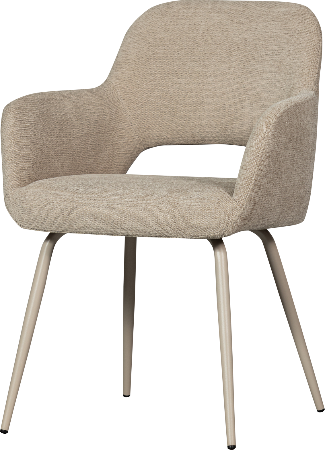 Spisebordsstol Woood Collection Jenny Natur Polyester Spisestol H80xb58xd58 Cm  8714713200467