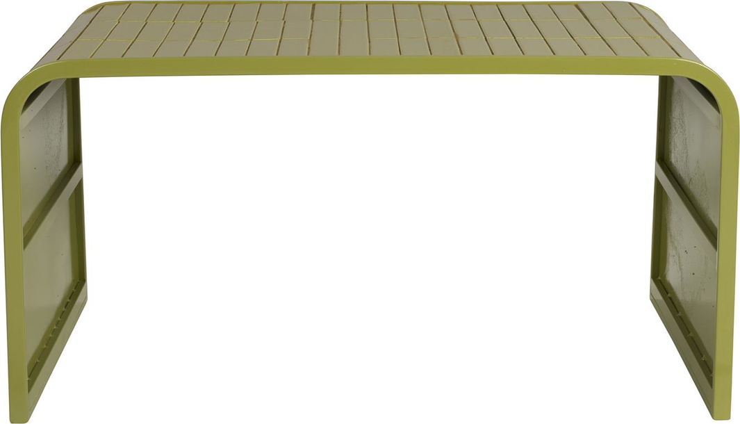 Rektangulært Sofabordcoffee Table Zuiver Tiles Taupe Jern 40x80x47 Cm Indendørsudendørs  8718548100787