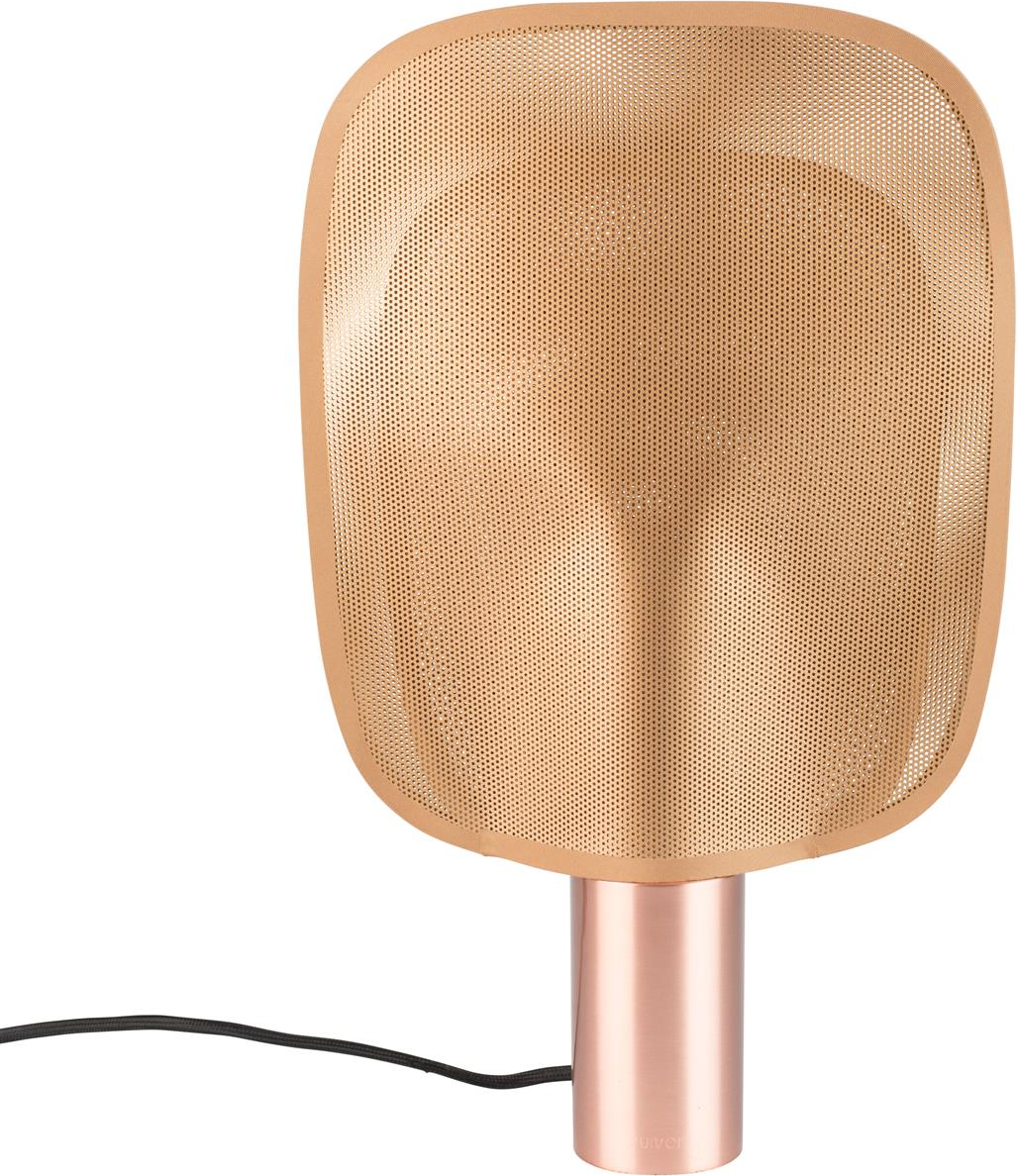 Bordlampe Zuiver Mai Natur  -  Justerbar Højde Jernstel  Pvc-skærm 465 Lm H39 X B24 X L6 Cm  8718548042087