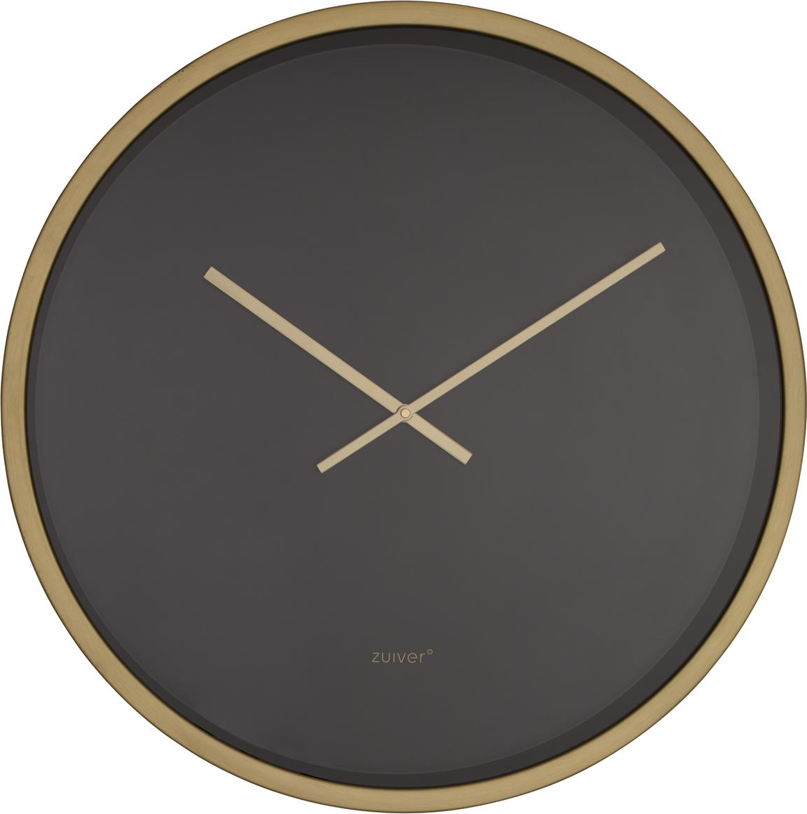Vægur Zuiver Bandit ø60 Cm Askegrå Stål  -  Minimalistisk Vægklokke  8718548032446