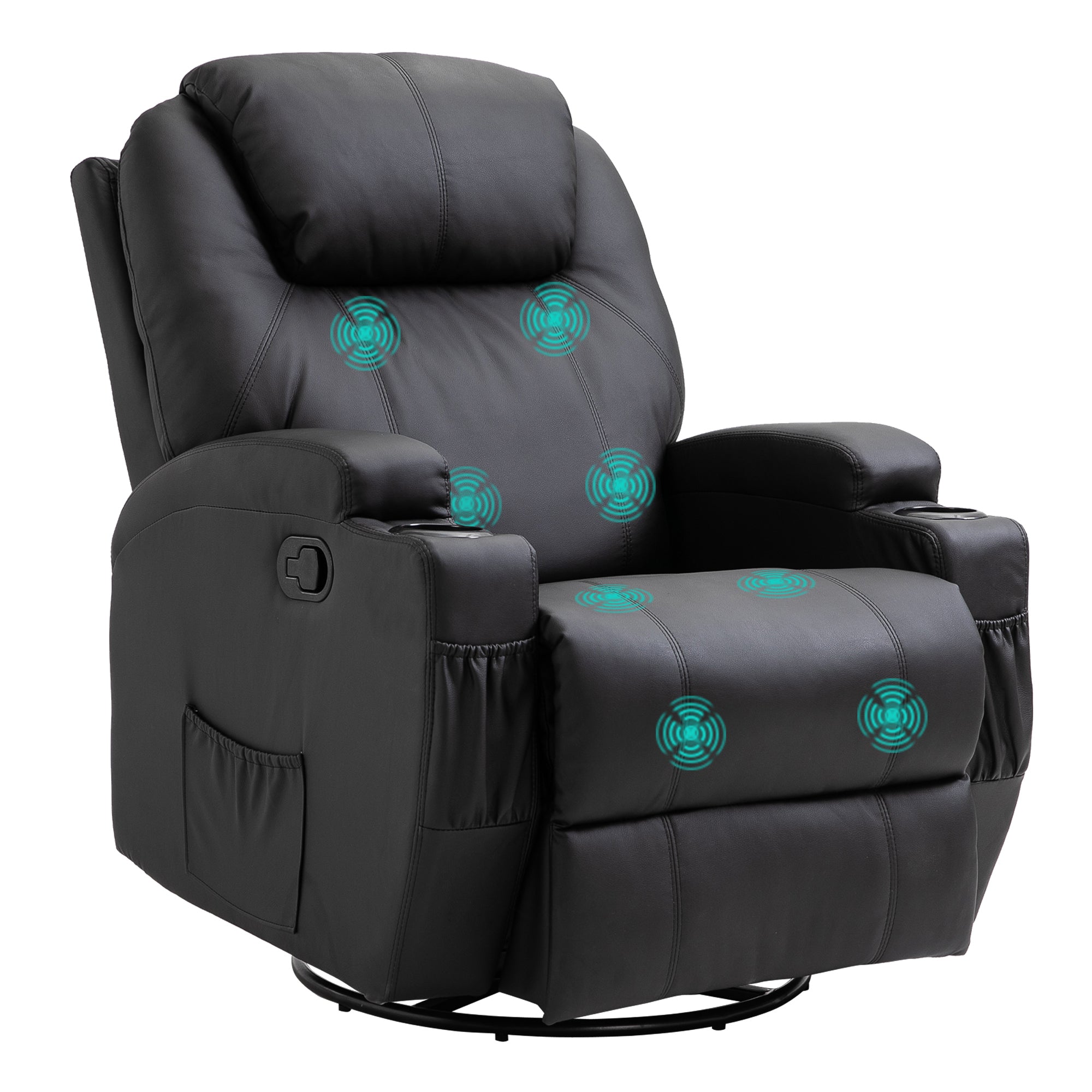 Elektrisk Massagestol med 5 Tilstande - Afslapning og Komfort